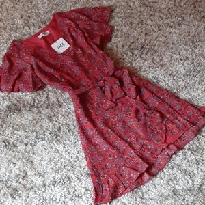 Jack BB Dakota floral mini dress sz 4